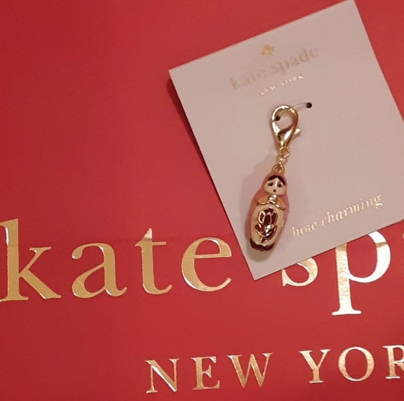 kate spade Jewelry - New♠️Kate Spade How Charming Dollface Charm!